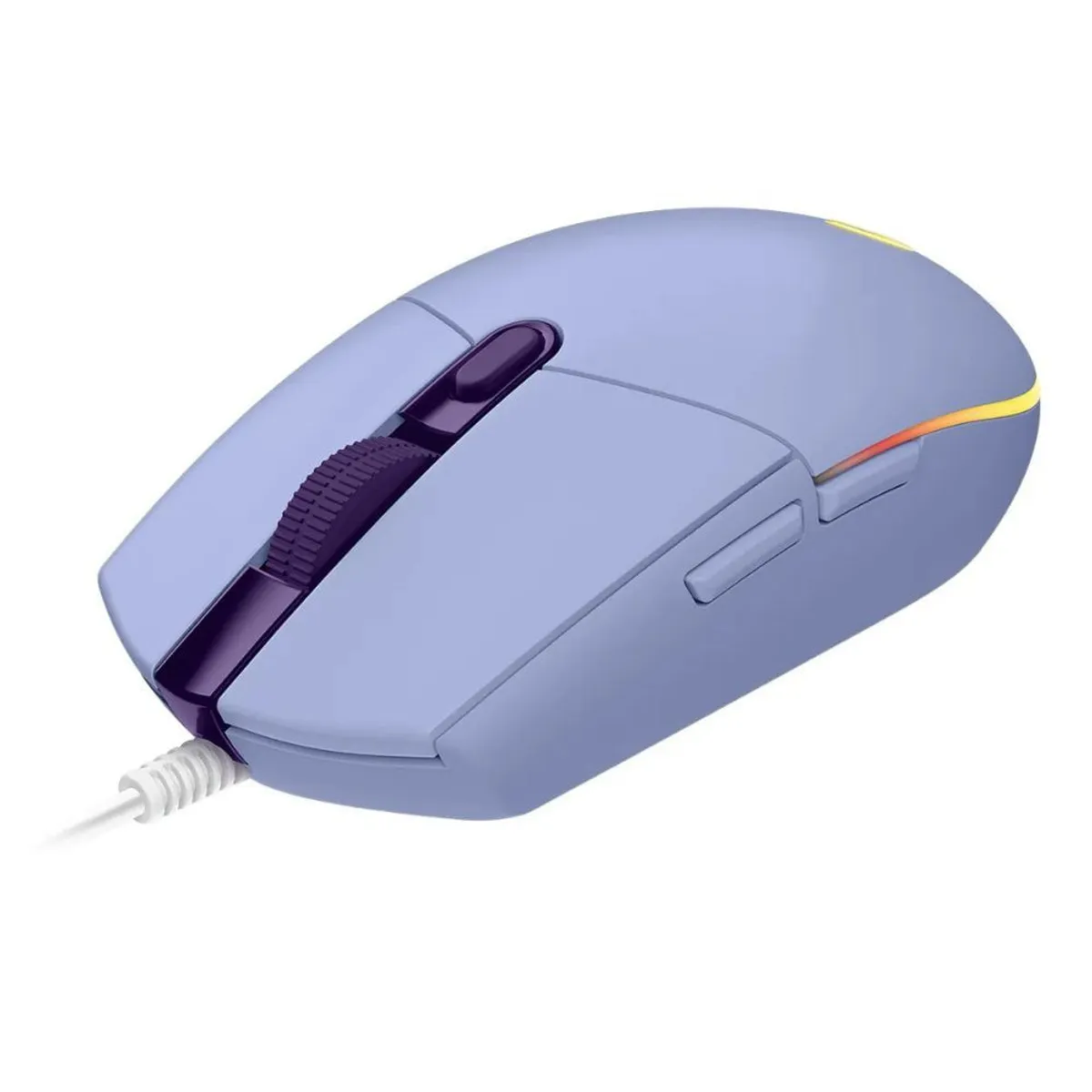 LOGITECH - Mouse Logitech G203 Lila RGB.