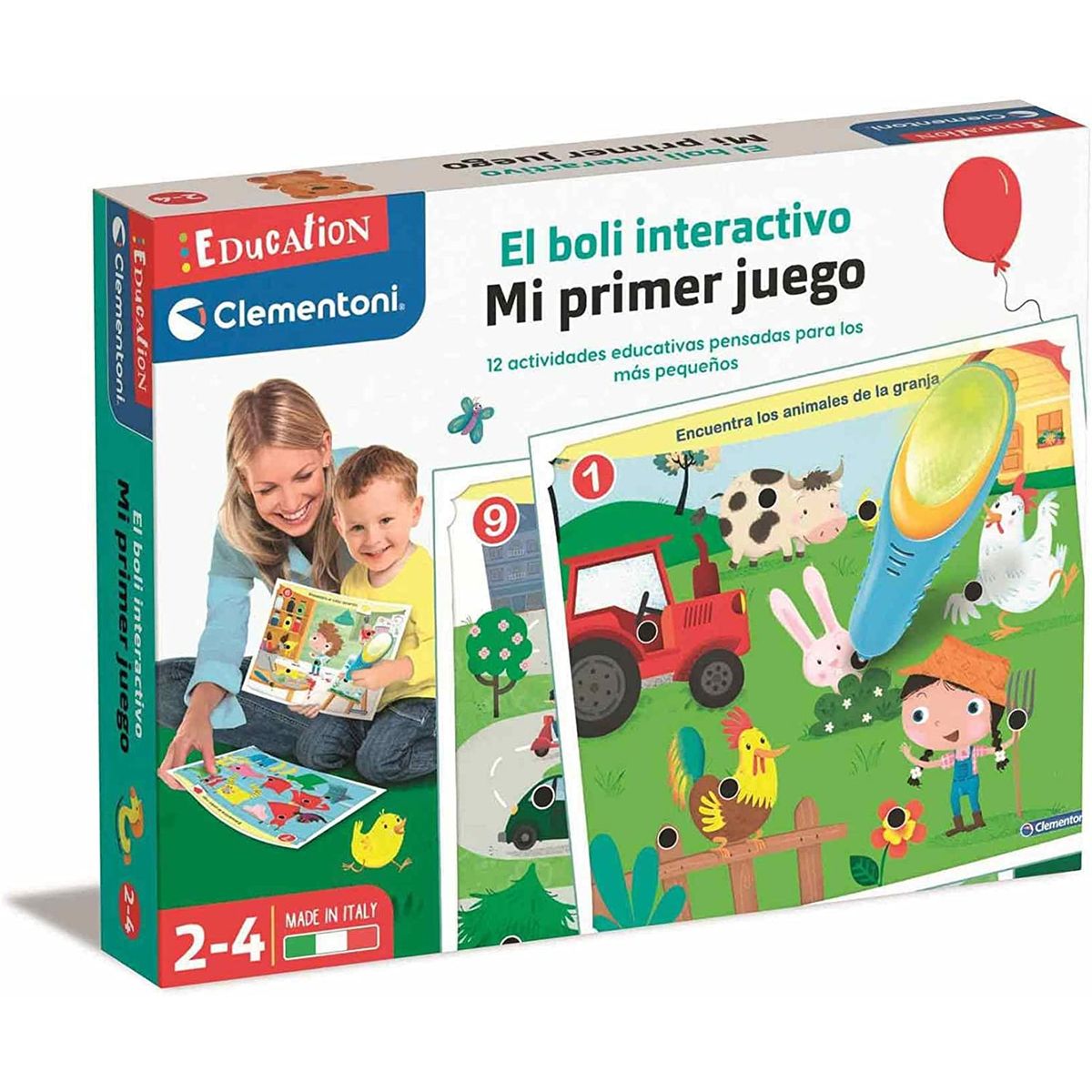 CLEMENTONI - Juego Interactivo Niño Lápiz Mágico Didáctico Lugares Niñas