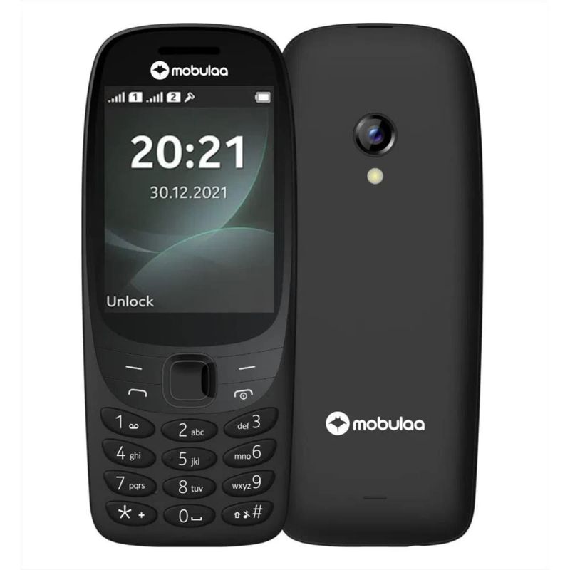 MOBULA - Celular Mobulaa Básico 3g Dual 32gb Negro  M1702