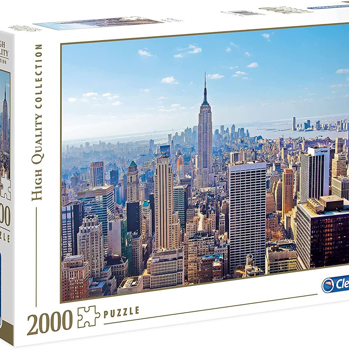 CLEMENTONI - Rompecabezas 2000 Piezas Adulto Nueva York Clementoni