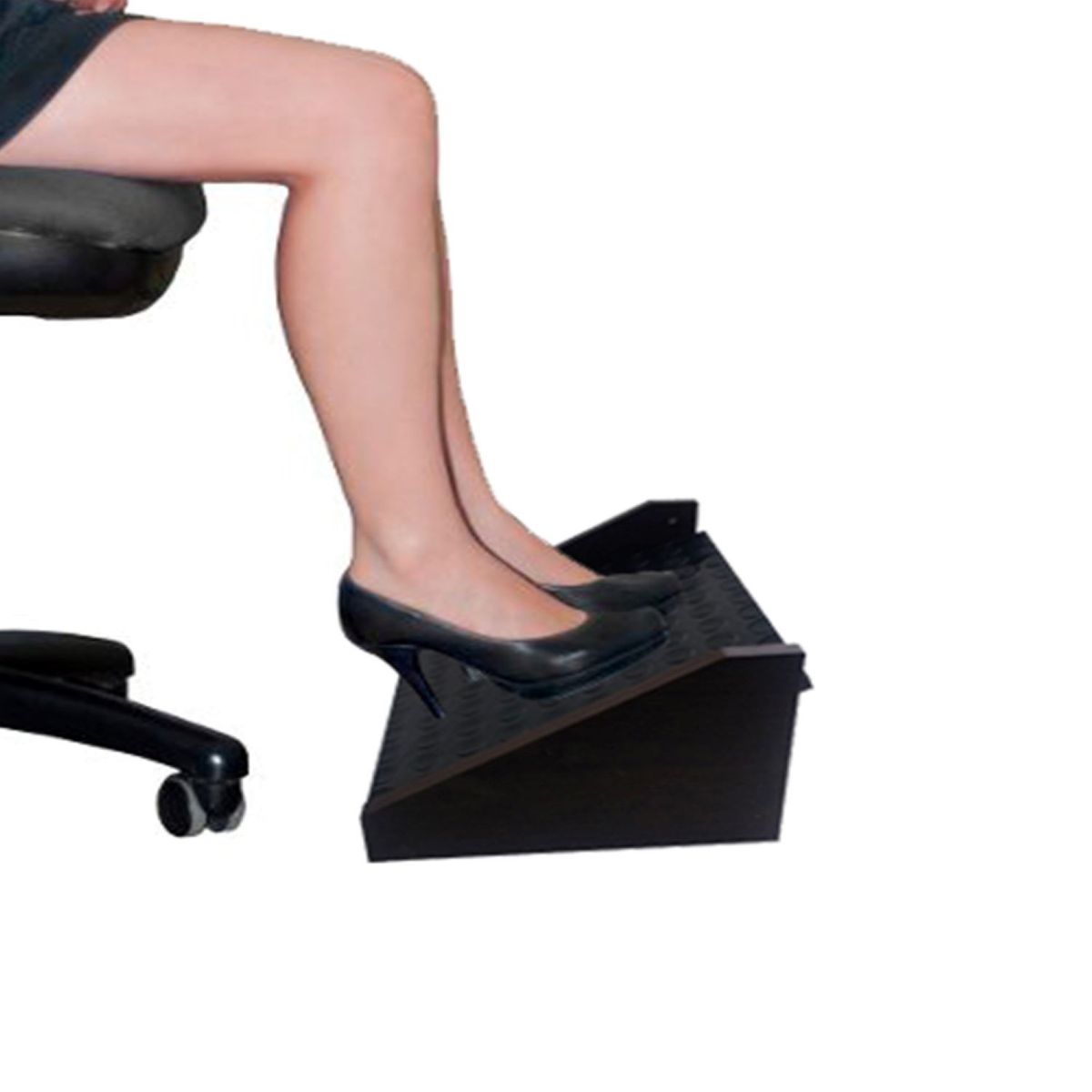 ADEQUAR - Descansapies  Adequar MDA143 Graduable A 3 Alturas Color Wengue