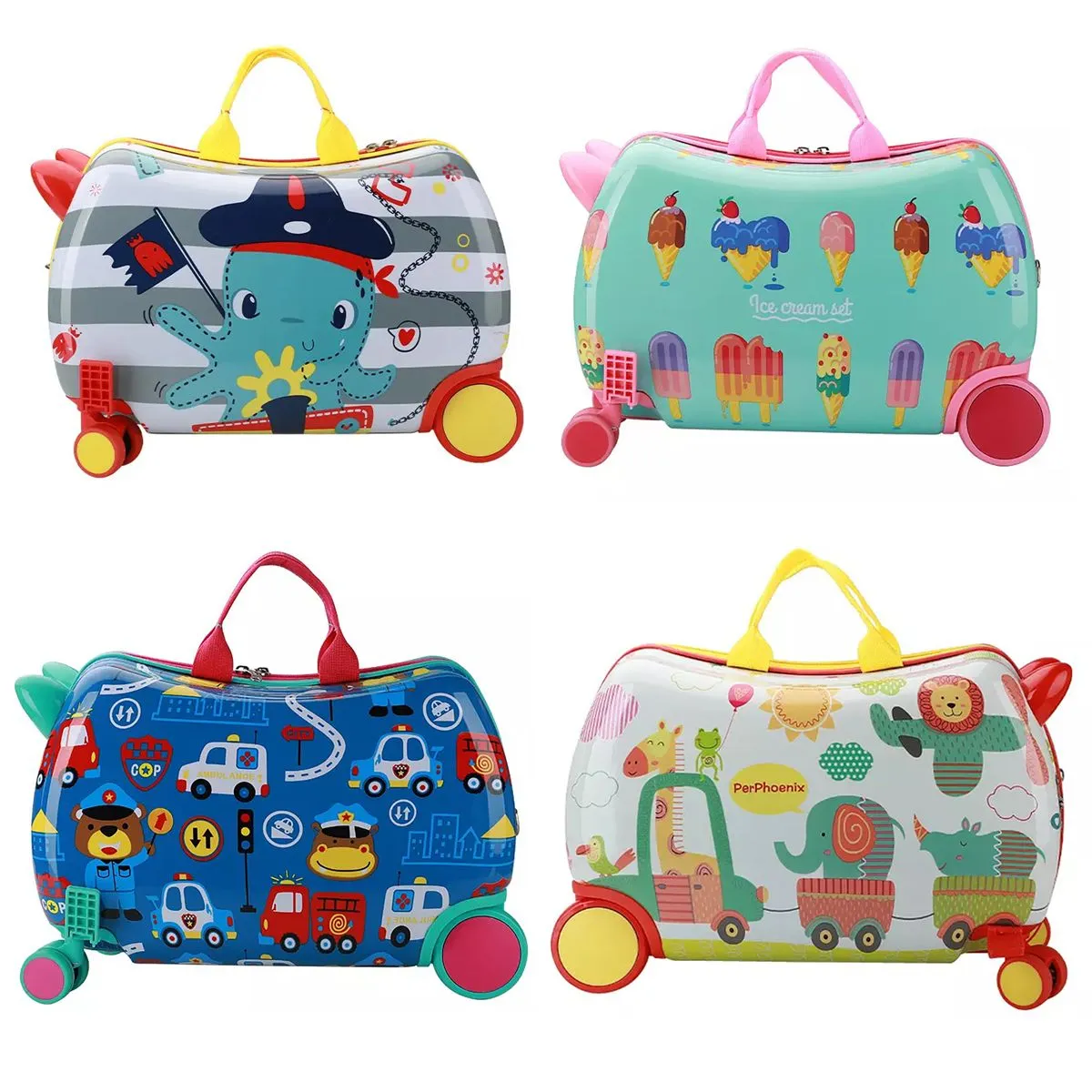 ENFANT'ASY - Maleta De Viaje Rigida Infantil Equipaje De Mano Carry On