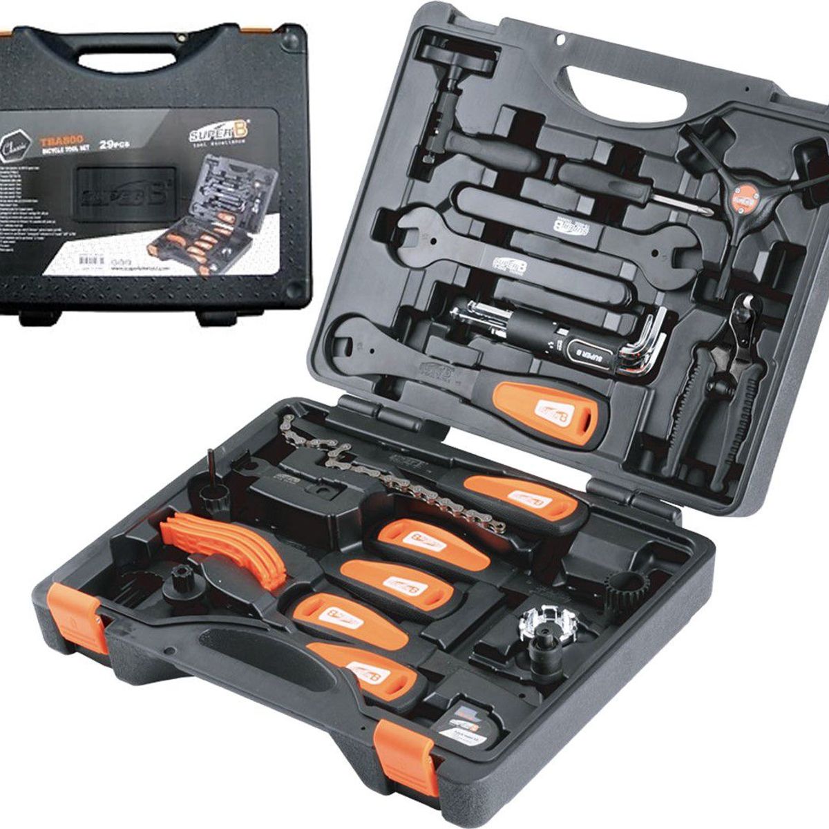 SUPER B - Herramienta Bicicleta Maletin Profesional Super B Tba800 29p