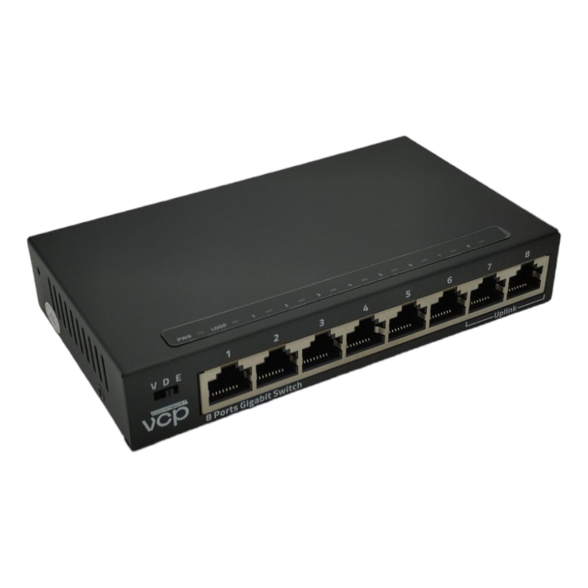 VCP - Switch Gigabit 8 Puertos Metálico Vcp