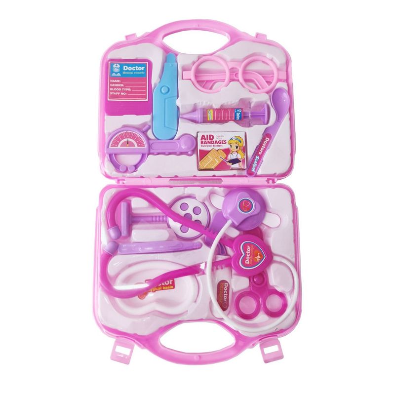 DAYOSHOP - Maletin Set Kit Medico Doctora Doctor Juguete Niñas Y Niños