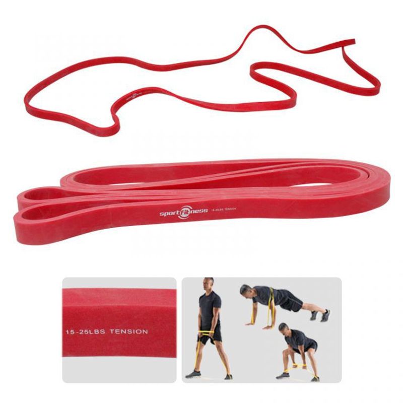 SPORT FITNESS - Bandas Elasticas Poder 2000X13X45Mm Rojo