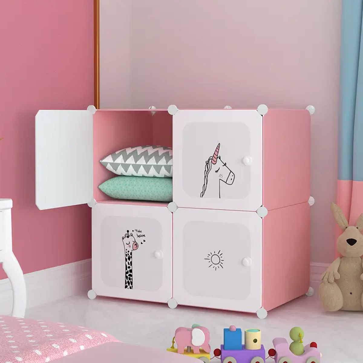 ENFANT'ASY - Armario Organizador De Ropa Y Juguetes Por Módulos para niños