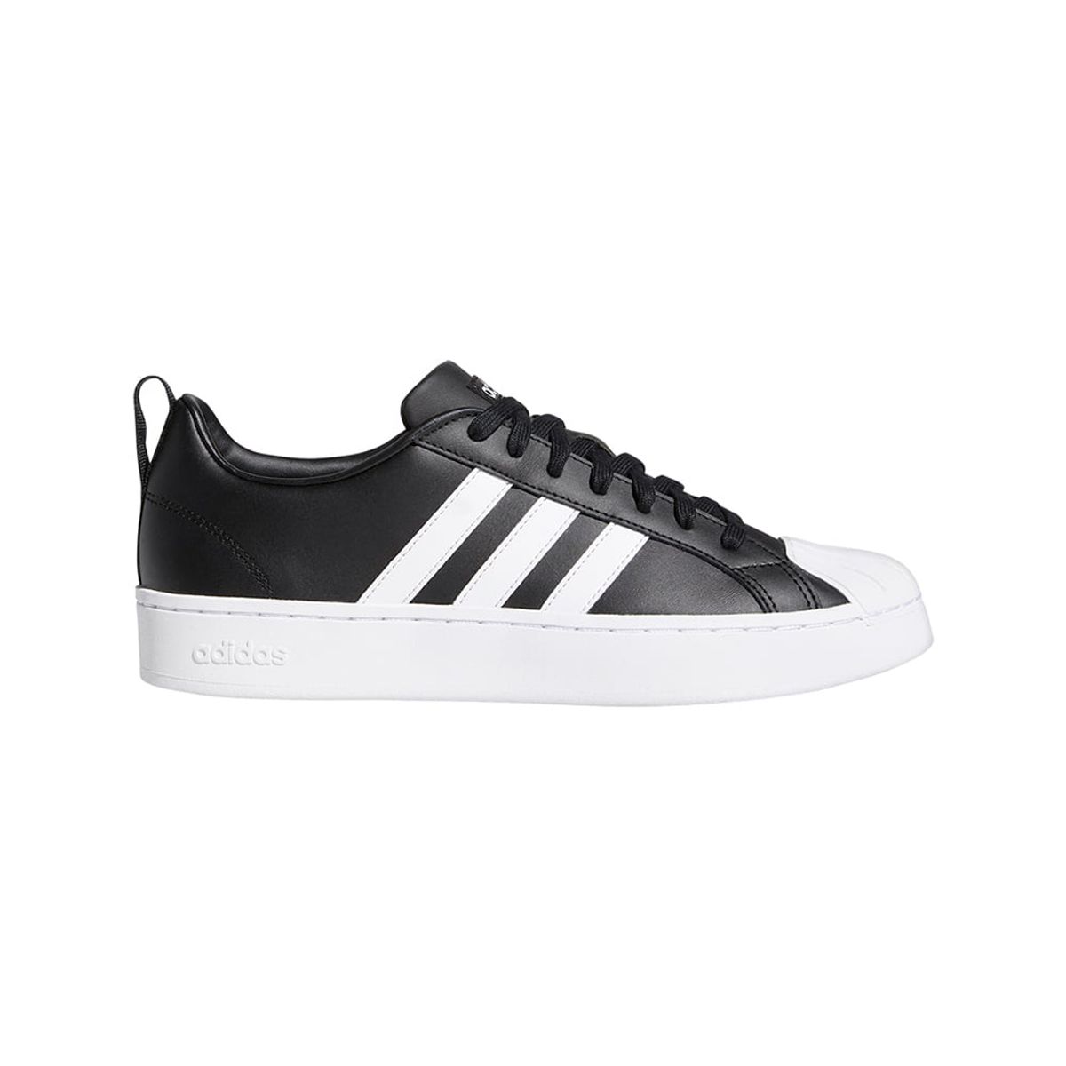 ADIDAS - Tenis Hombre Adidas Court Low - Negro-Blanco
