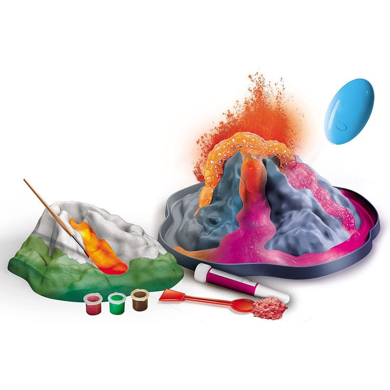CLEMENTONI - Experimento De Juguete  Kit Volcán Mágico