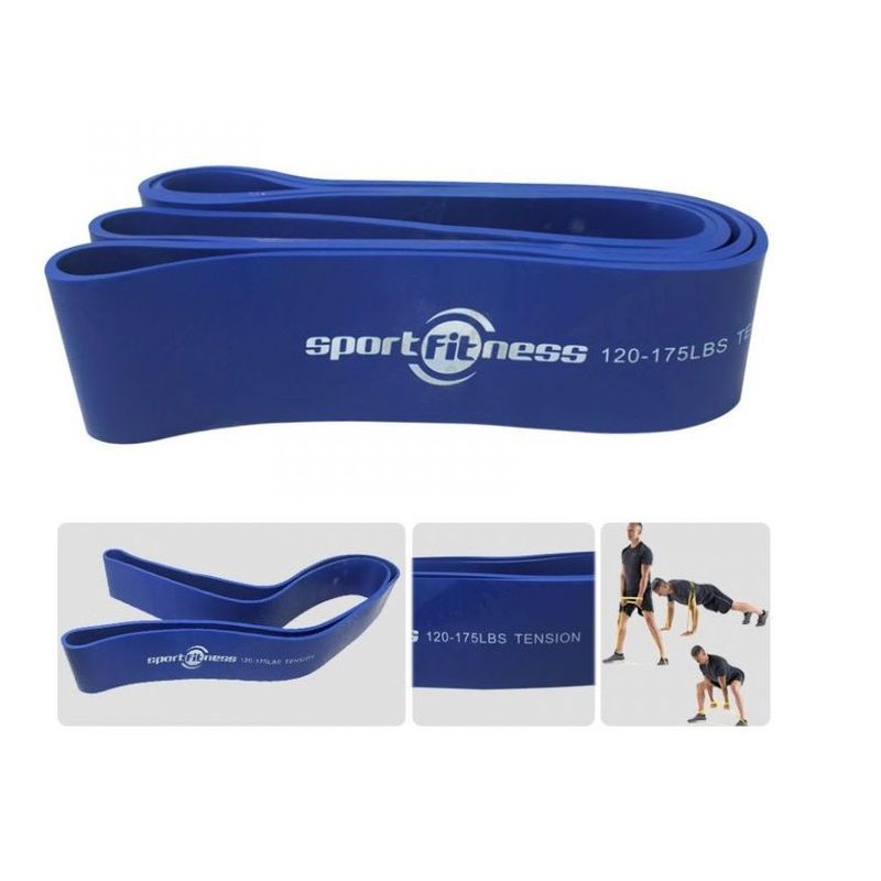 SPORT FITNESS - Bandas Elasticas Poder 2000X65X45Mm Azul