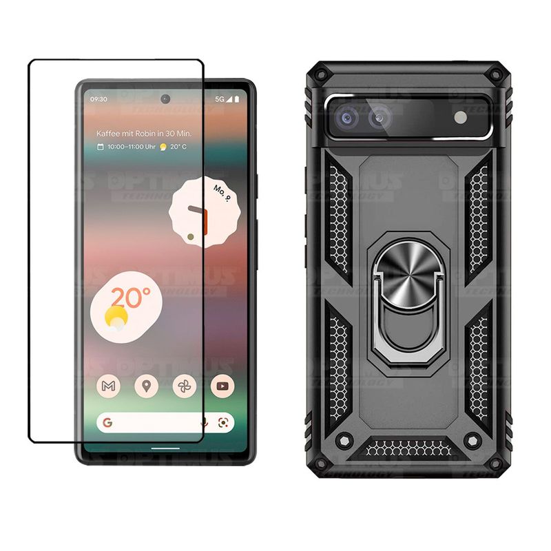 GENERICO - Cristal Protector  Estuche Anti golpes para Google Pixel 6A