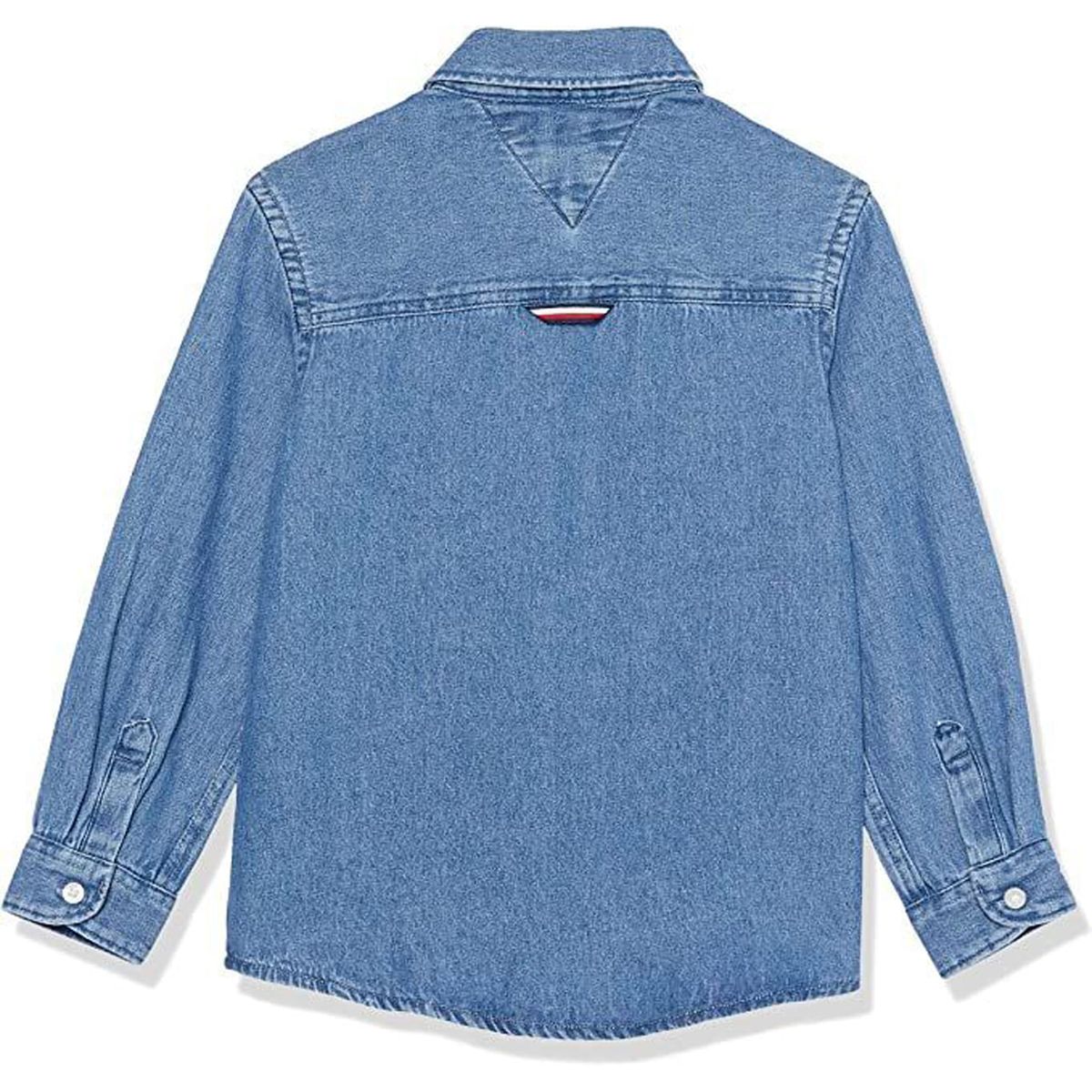 TOMMY HILFIGER - Camisa Niño De Cambray - Adaptive Azul Tommy Hilfiger
