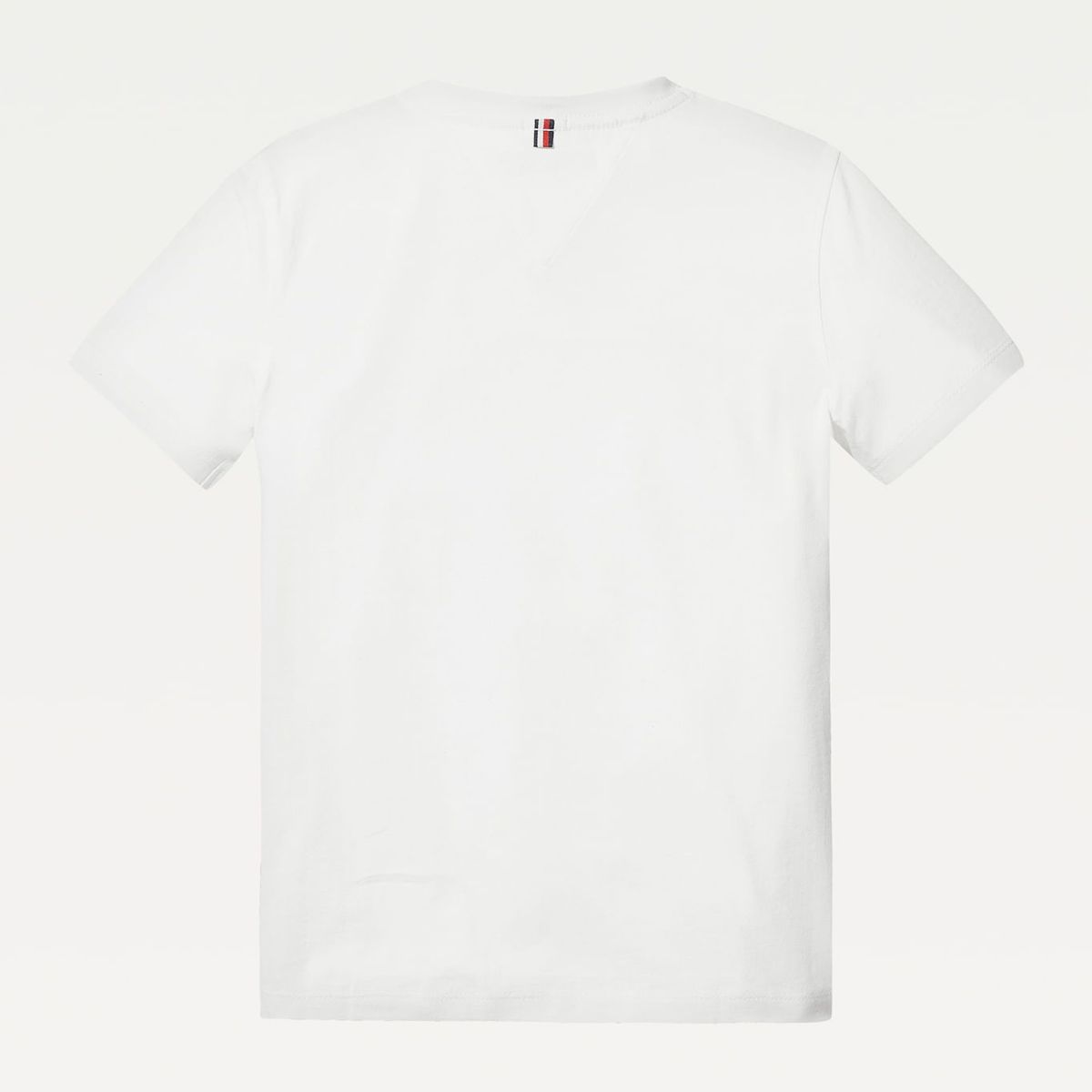 TOMMY HILFIGER - Camiseta Niño De Pico Y Algodón Orgánico Blanco Tommy Hilfiger