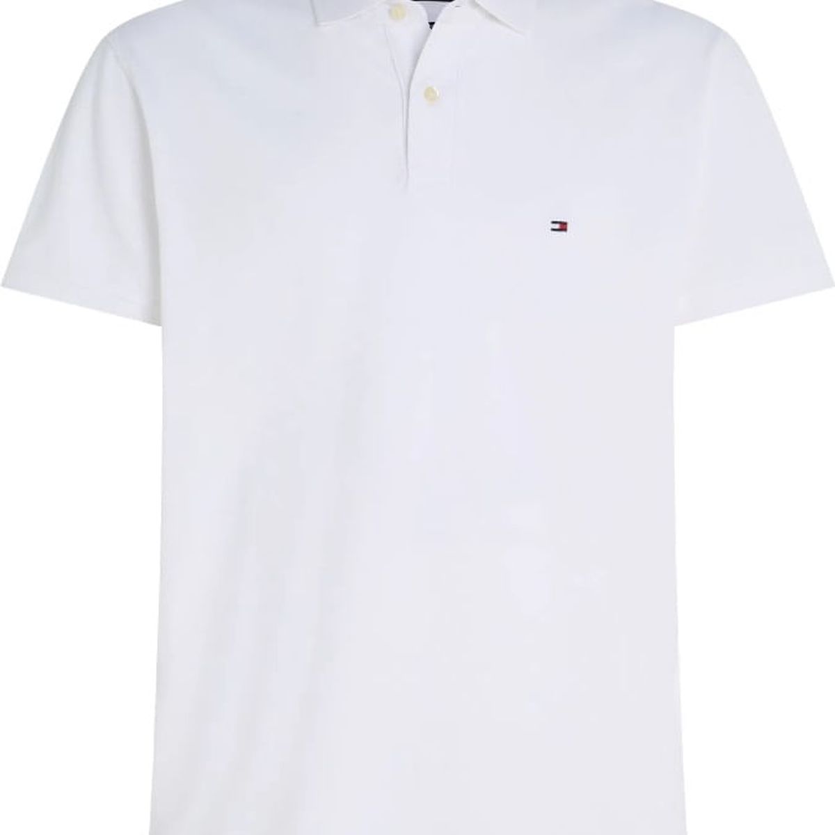 TOMMY HILFIGER - Polo Blanca Collection 1985 De Piqué Y Corte Slim Para Hombre Tommy Hilfiger