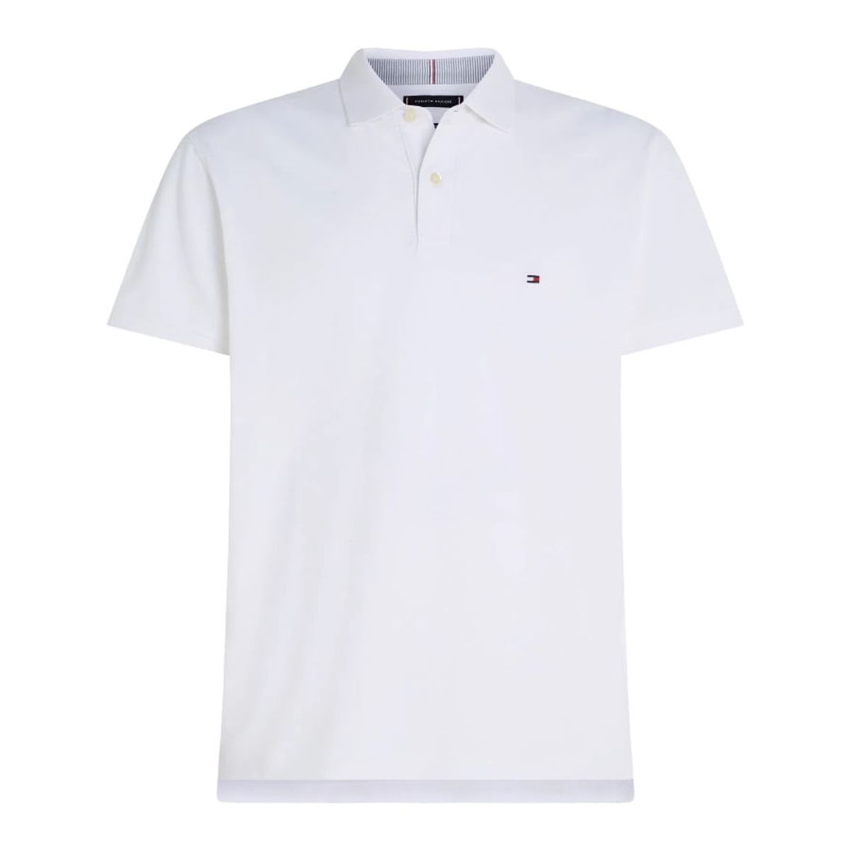 TOMMY HILFIGER - Polo Blanca Collection 1985 De Piqué Y Corte Slim Para Hombre Tommy Hilfiger
