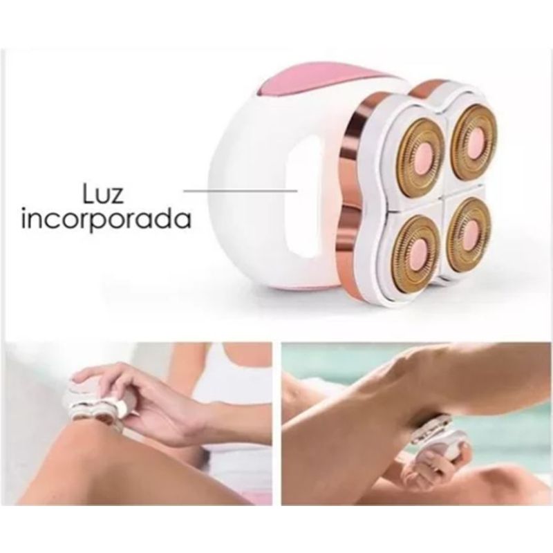 GENERICO - Depiladora Corporal Piernas Mashe Legs Recargable Y Estuche