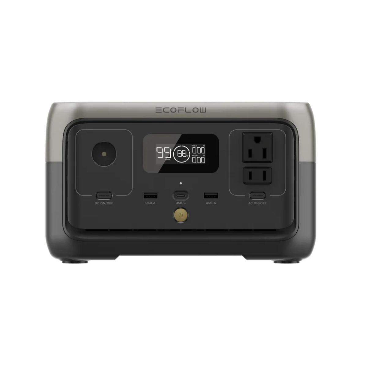 ECOFLOW - Estación de Energia Portatil Ecoflow RIVER 2 300W Potencia 256Wh Capacidad