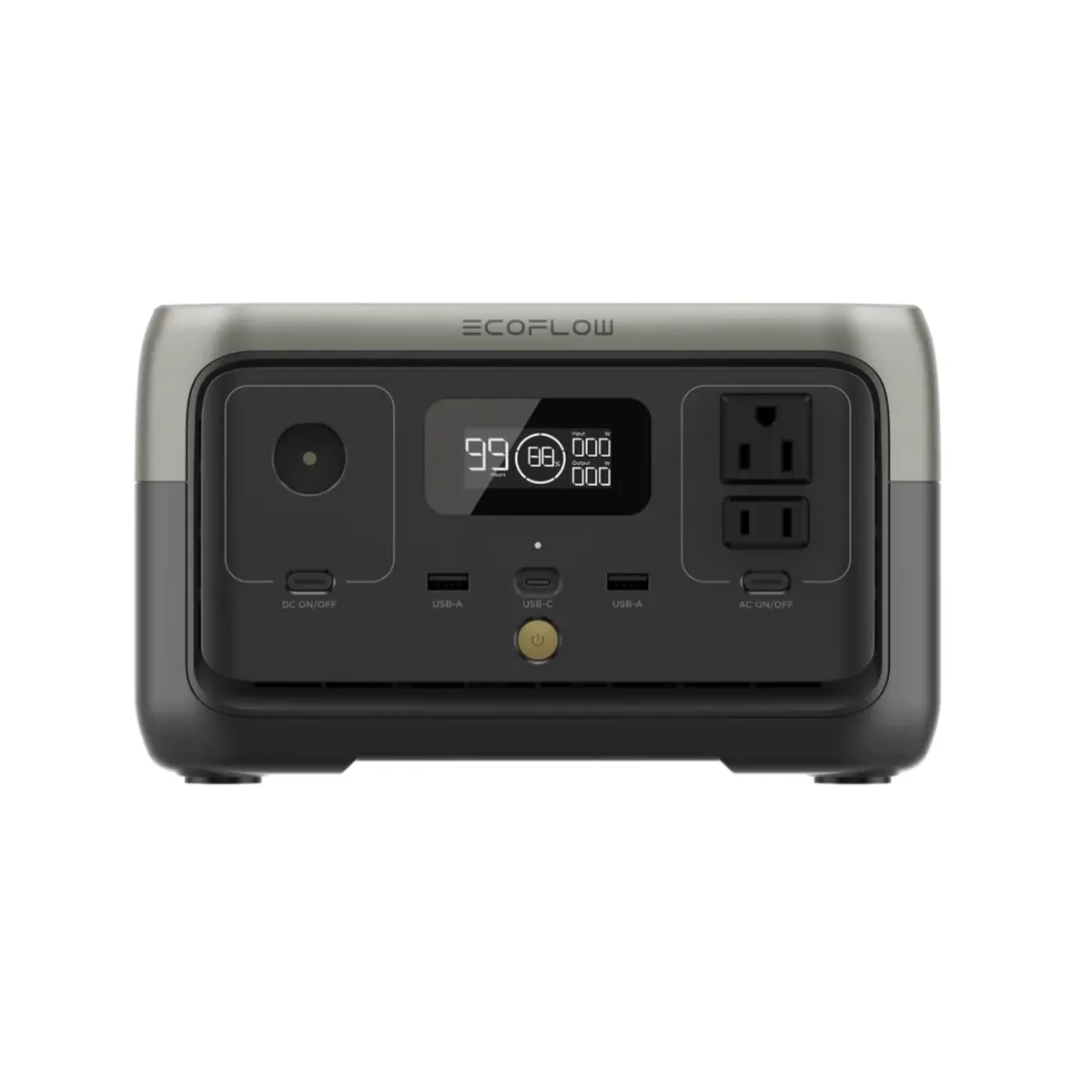 ECOFLOW - Estación de Energia Portatil Ecoflow RIVER 2 300W Potencia 256Wh Capacidad