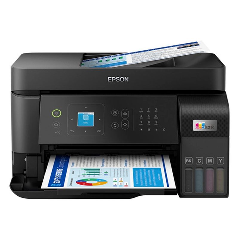 EPSON - Impresora Multifuncional Epson L5590 Wifi Ecotank Pantalla