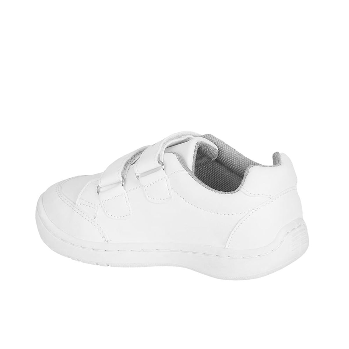 GUMBALL - Tenis colegial - escolar Deportivo Unisex gumball  papu velcro 23 Blanco