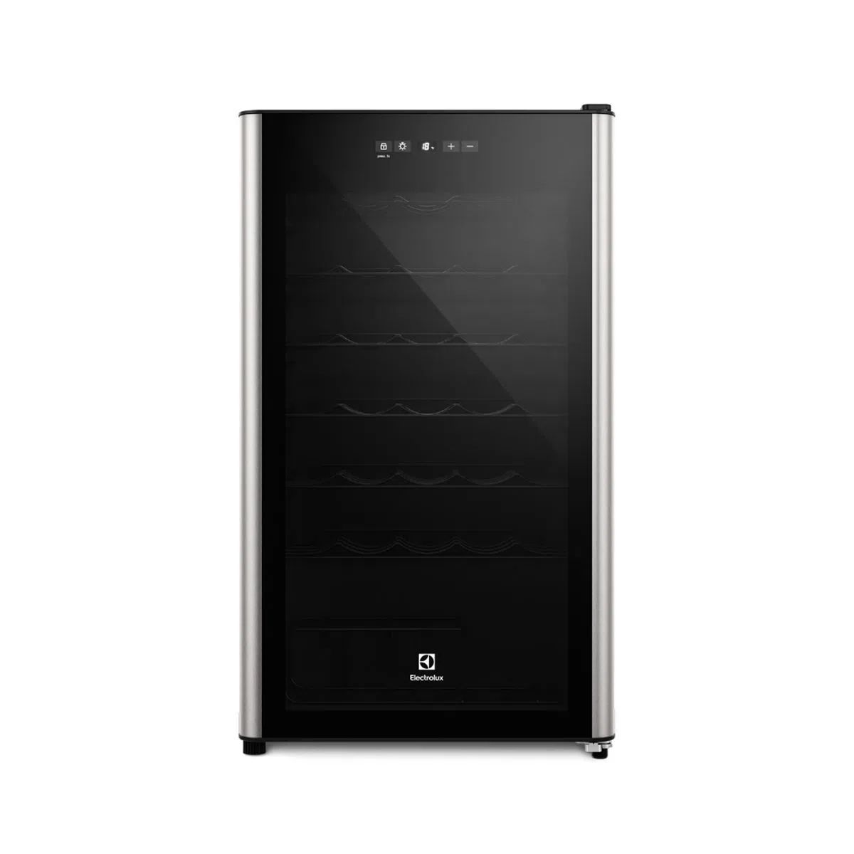 ELECTROLUX - Cava de Vino Electrolux 34 Botellas Panel Digital Negra ERWV34W3MWB