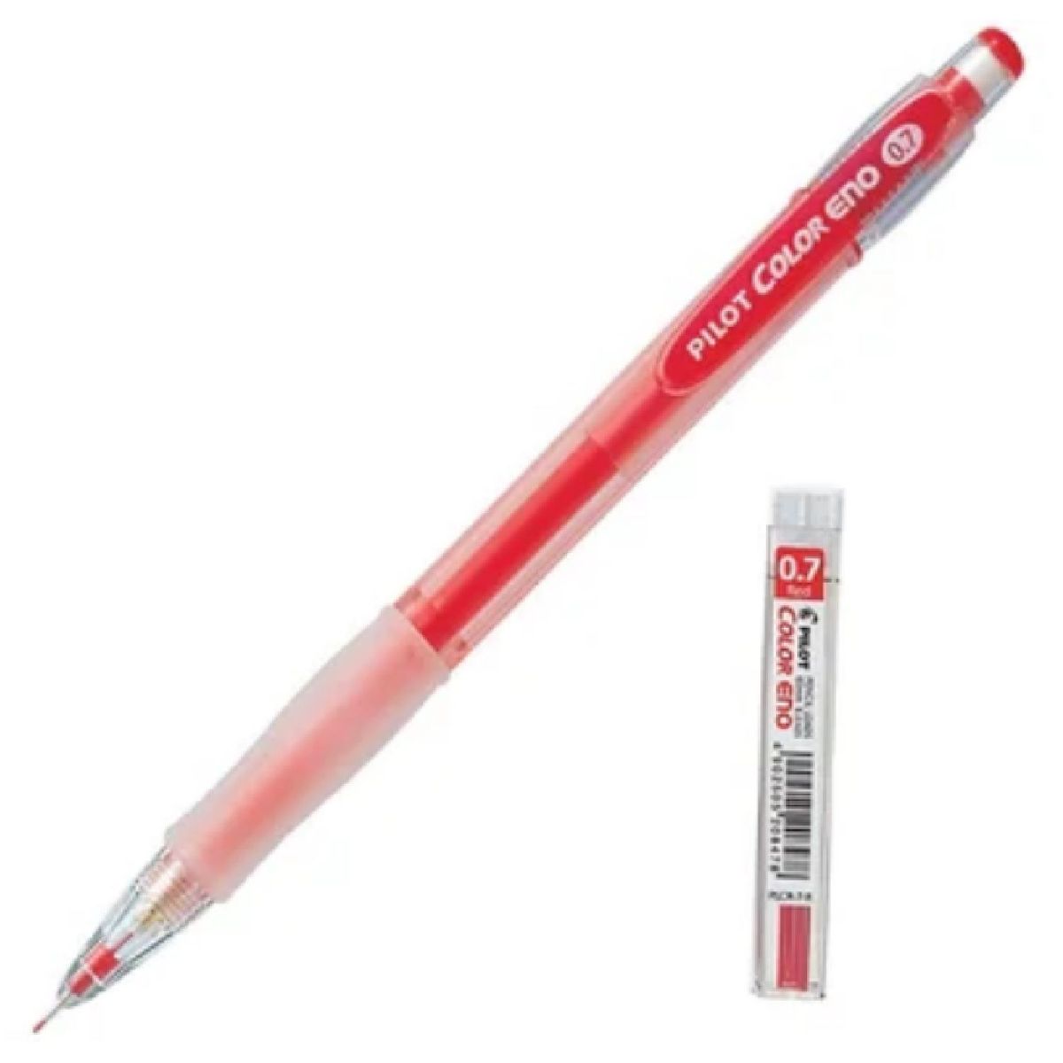 PILOT - Portaminas Pilot Color Eno 0.7 Rojo + Minas