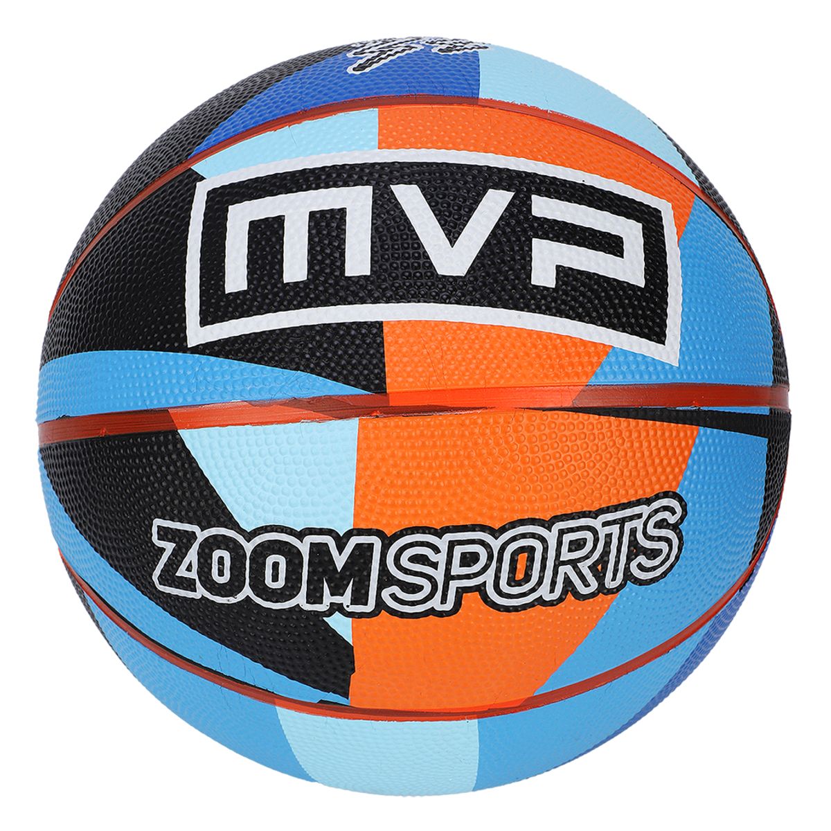ZOOM SPORT - Balon de Baloncesto N° 7 Azul-Naranja Zoom Sports