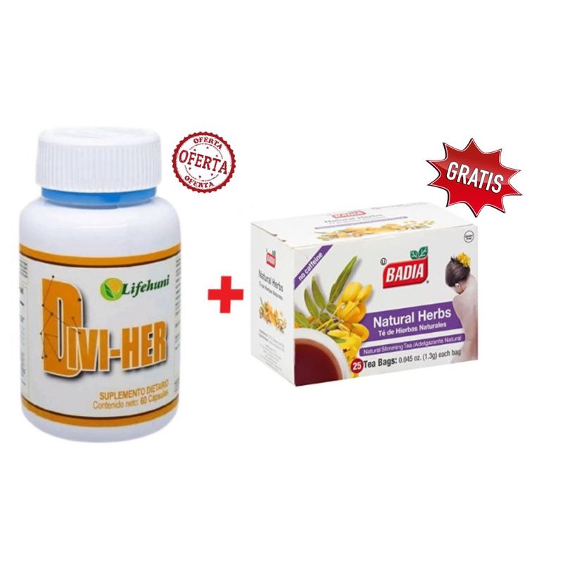LIFEHUNI - Promoción Divi-Her Lifehuni Suplementos Te Badia Multivitamínico