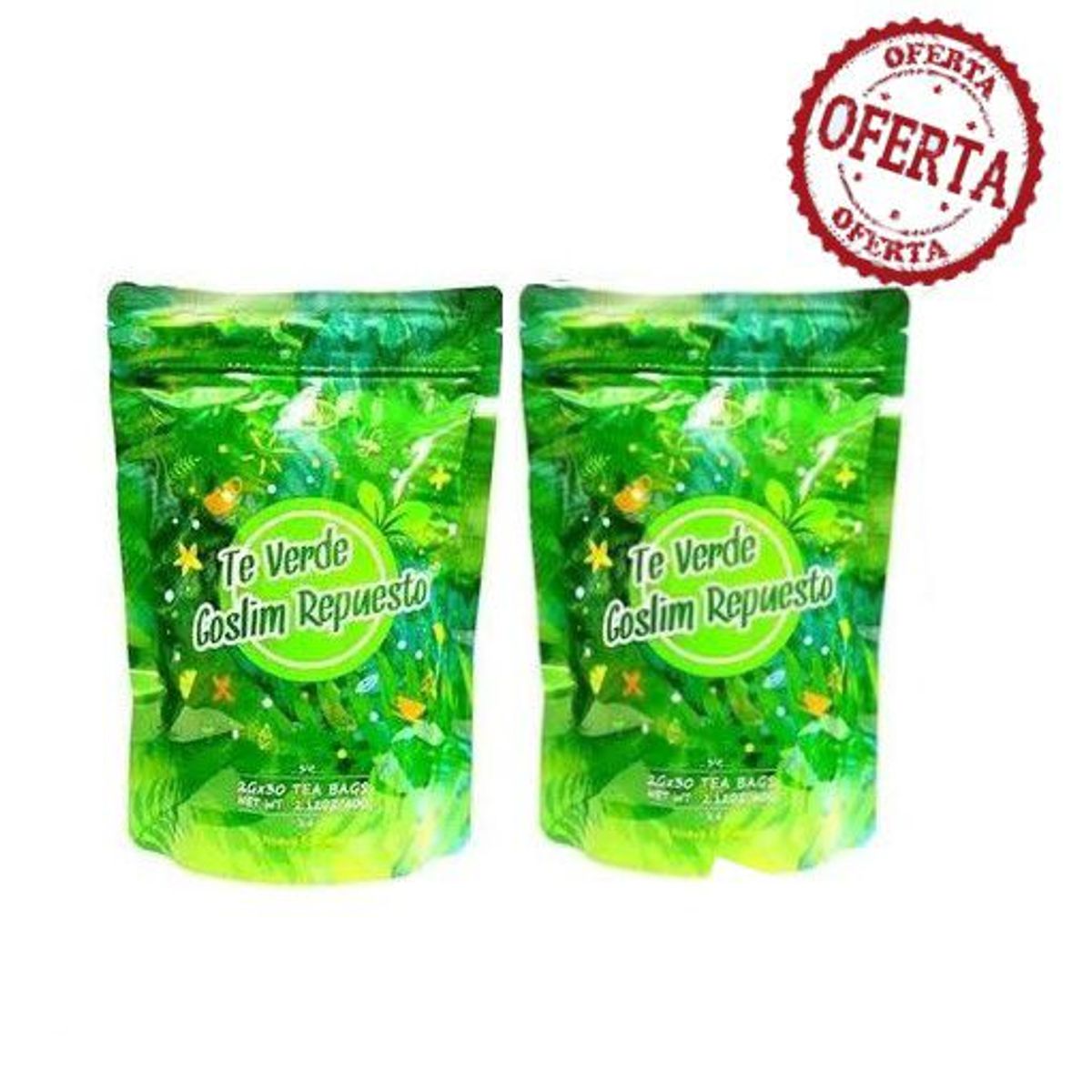 LIU FENPING - Promoción Te Verde Goslim Repuesto X2