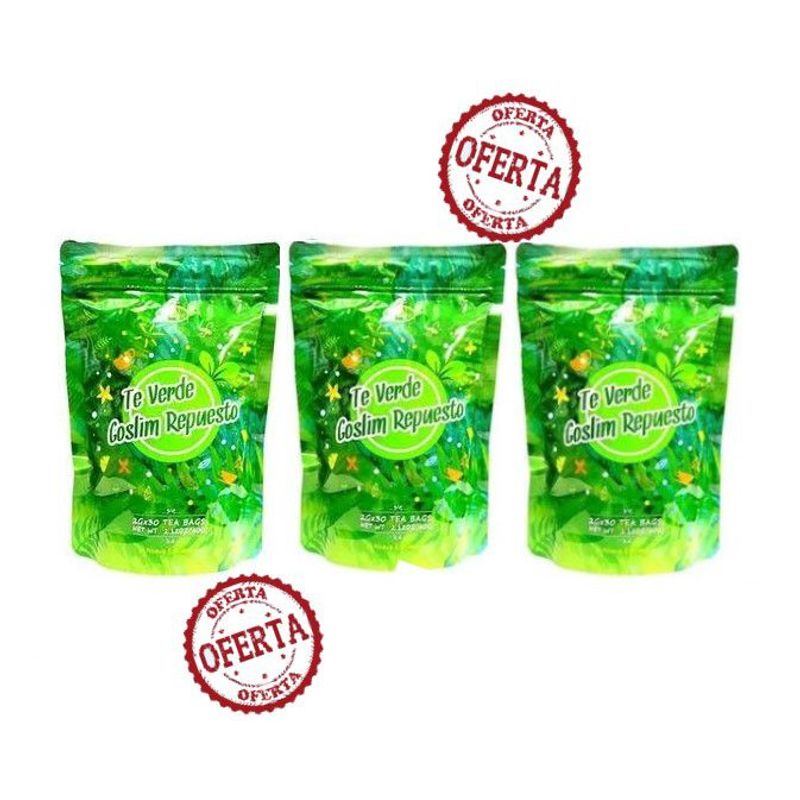 LIU FENPING - Promoción Te Verde Goslim Repuesto X3