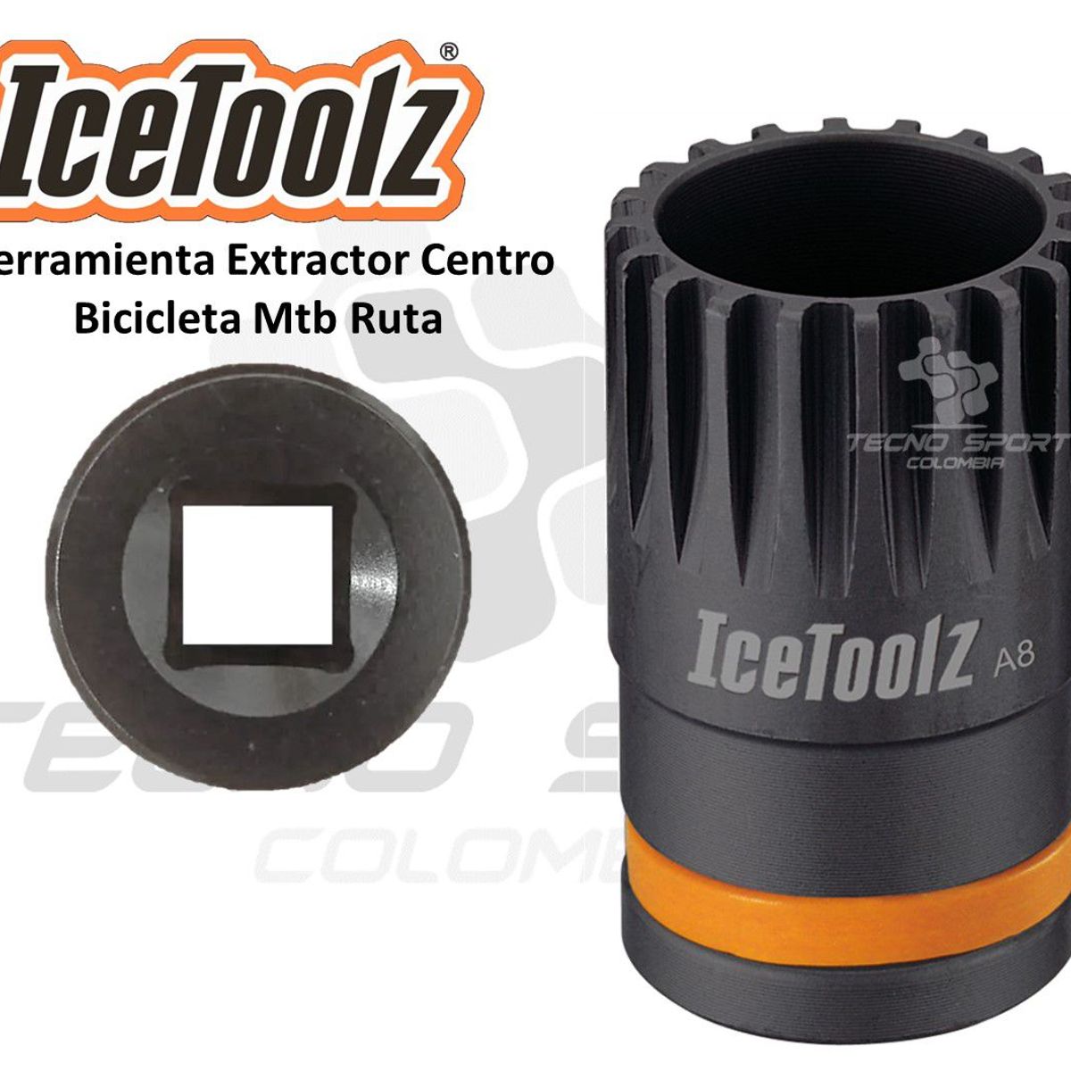 ICETOOLZ - Herramienta Extractor Bicicleta Icetoolz Centro Mtb Ruta