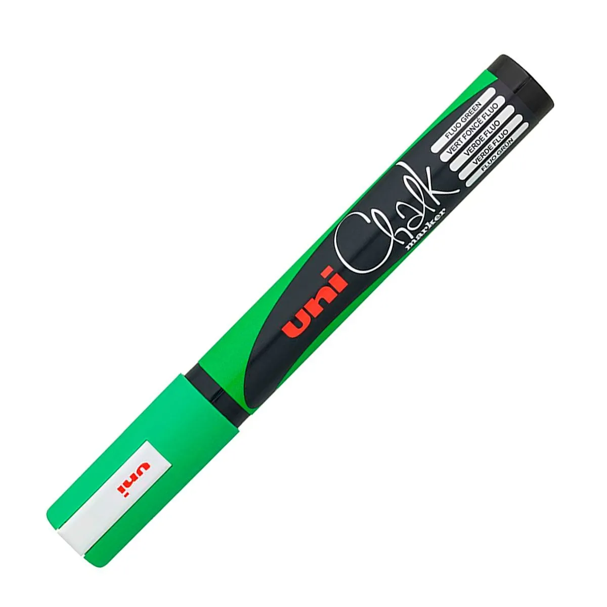 MITSUBISHI - Marcador De Tiza Uniball Verde Fluor 18-25mm Chalk Pwe-5m