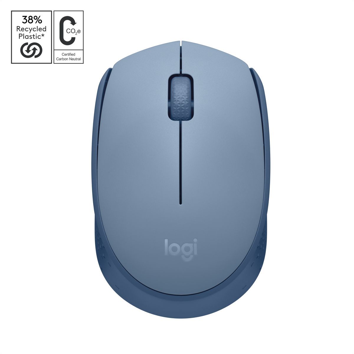 LOGITECH - Mouse Inalámbrico Logitech M170 Cómodo Y Portátil - Gris Az