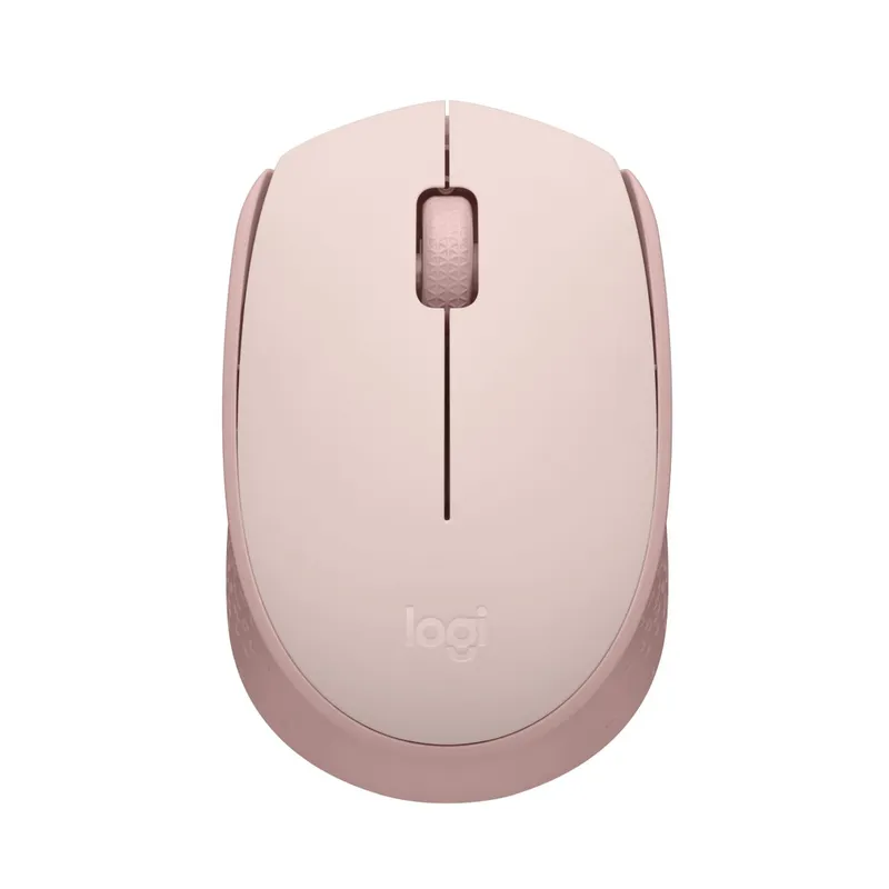LOGITECH - Mouse Inalámbrico Logitech M170 Cómodo Y Portátil - Rosado
