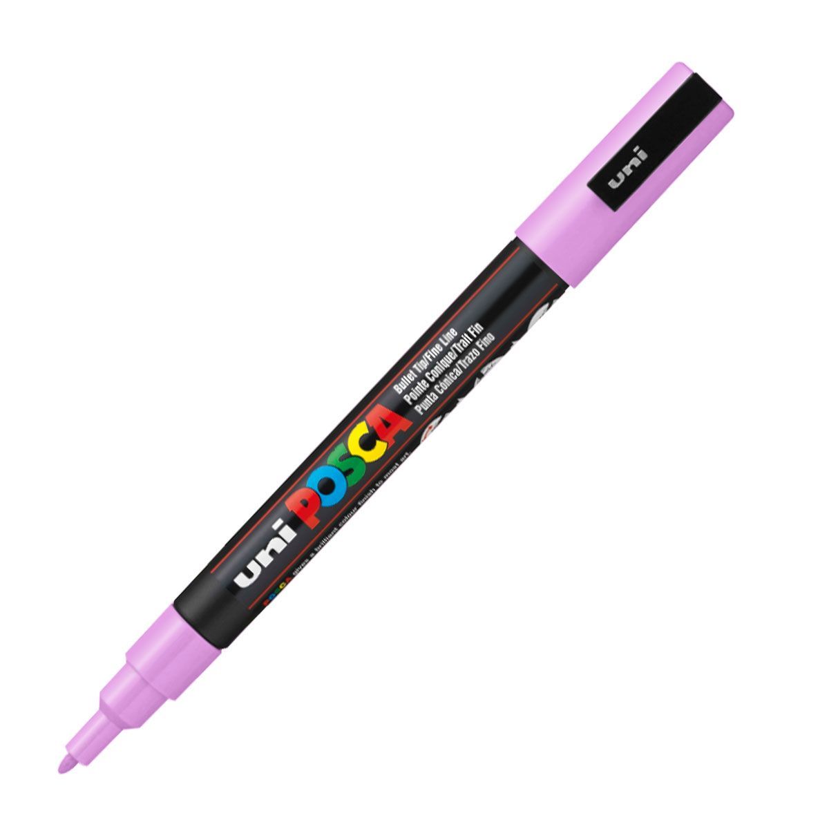 POSCA - Marcador Gráfico De Vinilo Posca Punta Pc-3m Lavanda