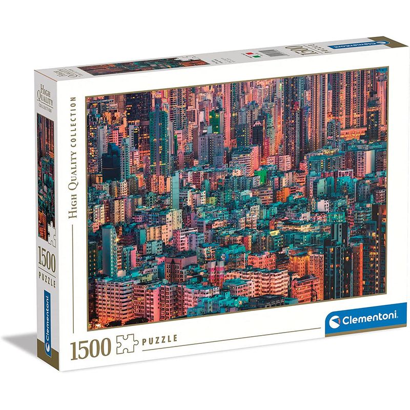 CLEMENTONI - Rompecabezas Adultos 1500 Piezas Hong Kong China Clementoni