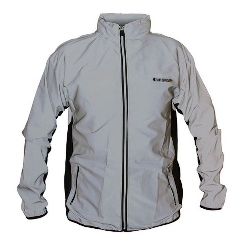 GENERICO - Chaqueta Reflectiva Bicicleta Moto Con Capucha Oculta Hombre Talla L