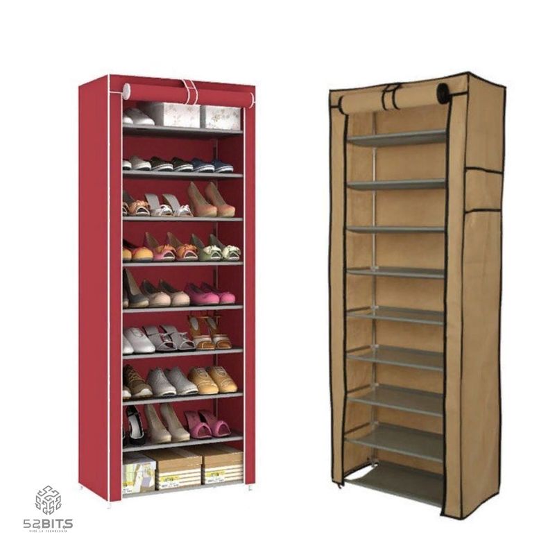 ONE PIXEL - Organizador De Zapatos 9 Niveles Con Forro