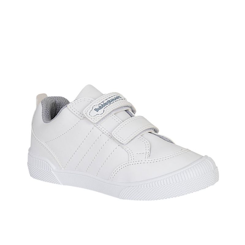BUBBLE GUMMERS - Tenis Unisex marca BUBBLEGUMMERS en Color BLANCO  / ZAP.10042 PALAU VELCRO