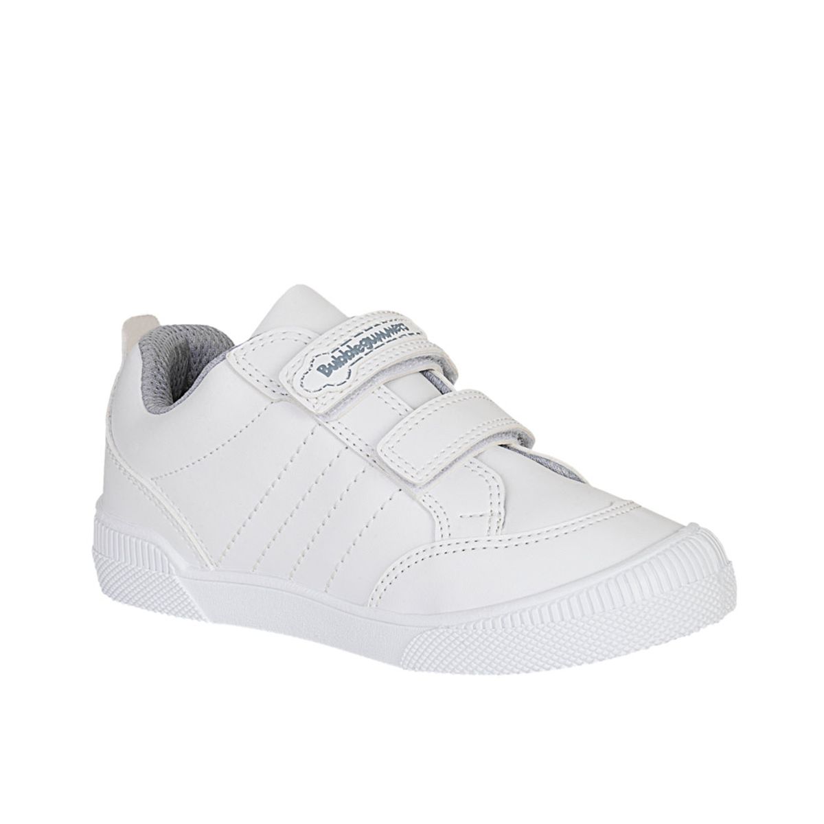 BUBBLE GUMMERS - Tenis deportivo colegial - escolar Unisex BUBBLEGUMMERS BLANCO  / ZAP.10042 PALAU VELCRO