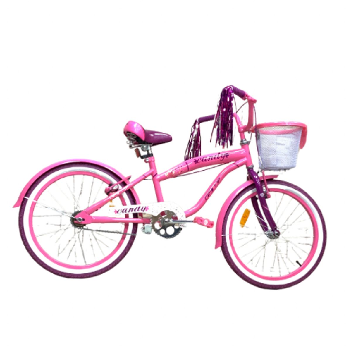 GW - Bicicletas para niñas rin 20 gw candy de 6 a 8 años Rosada