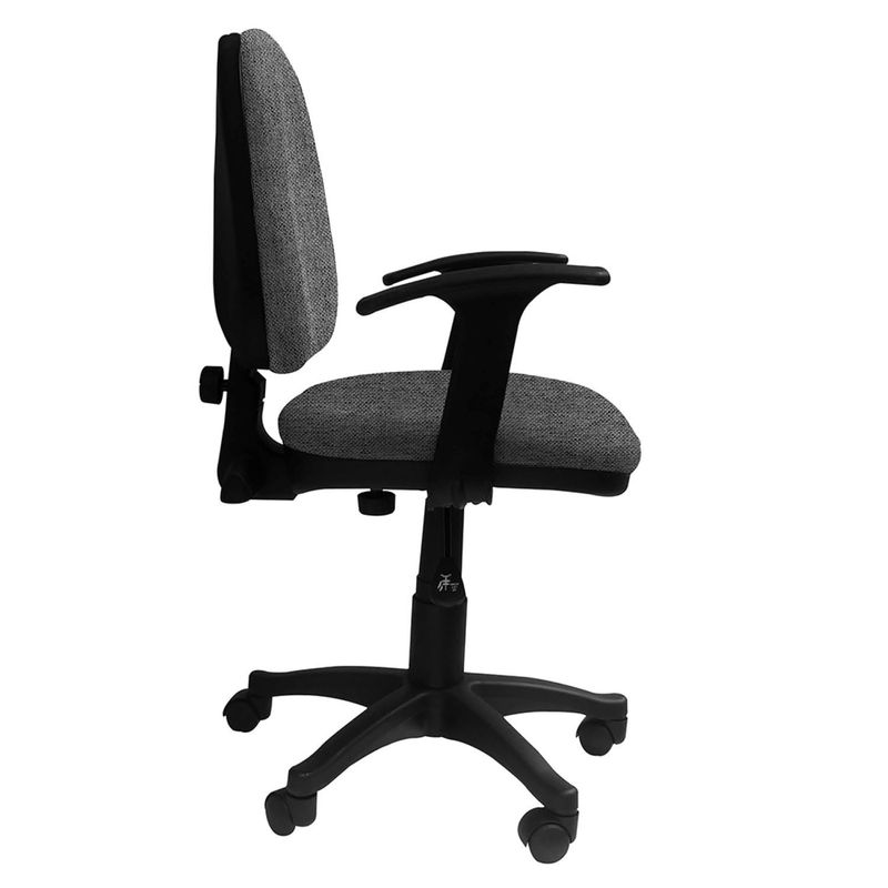 ADEQUAR - Silla Escritorio LIZZA MEDIA Gris Ratón Con Brazos  ref: 2002