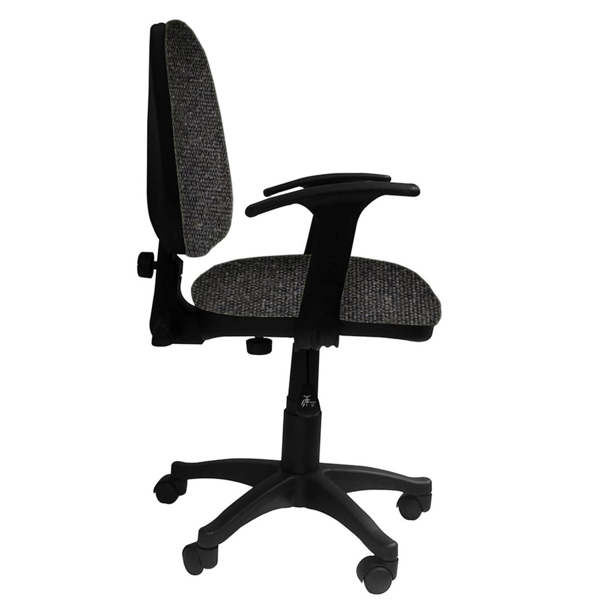 ADEQUAR - Silla Escritorio Lizza Media  Con Brazos Gris Nevado ref: 2013