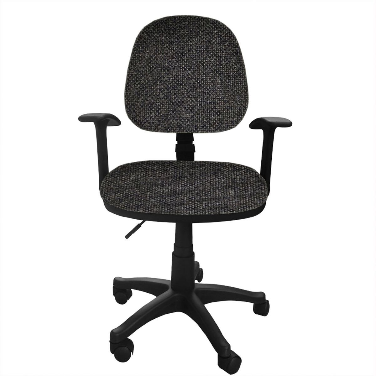 ADEQUAR - Silla Escritorio Lizza Media  Con Brazos Gris Nevado ref: 2013
