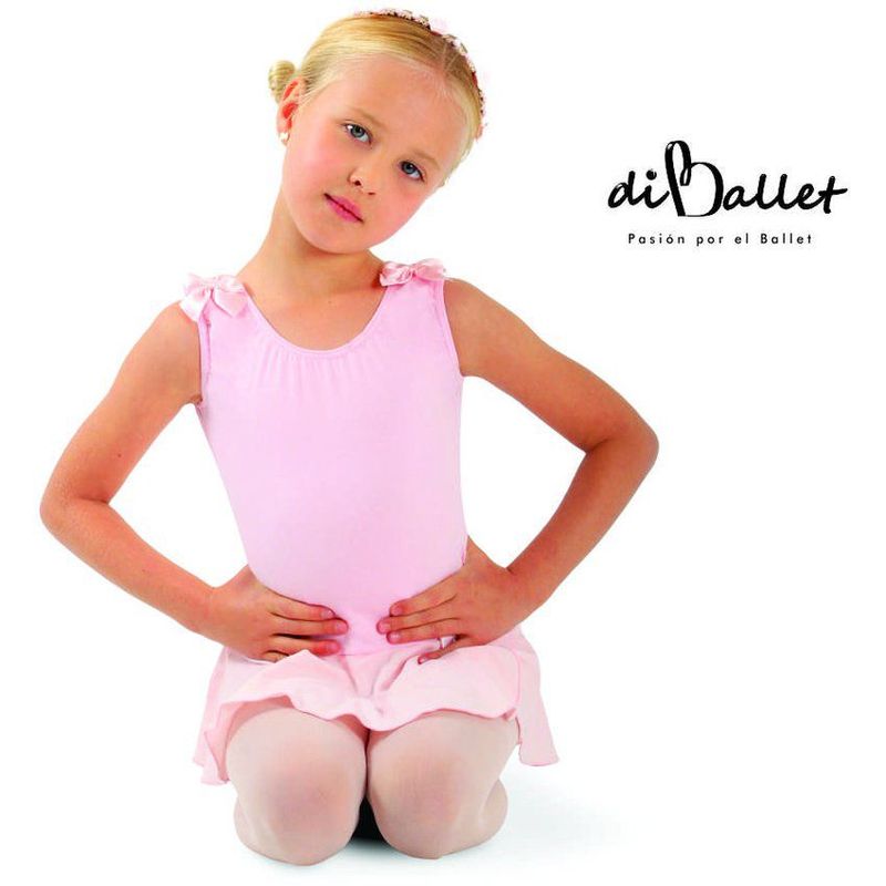 DIBALLET - Traje de ballet para niña diballet délikat color rosado