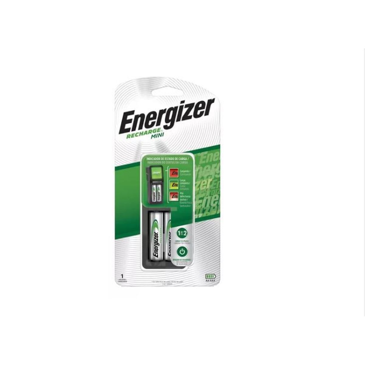 ENERGIZER - Cargador Energizer Mini Aa - Aaa Con Pilas Aa E300700900