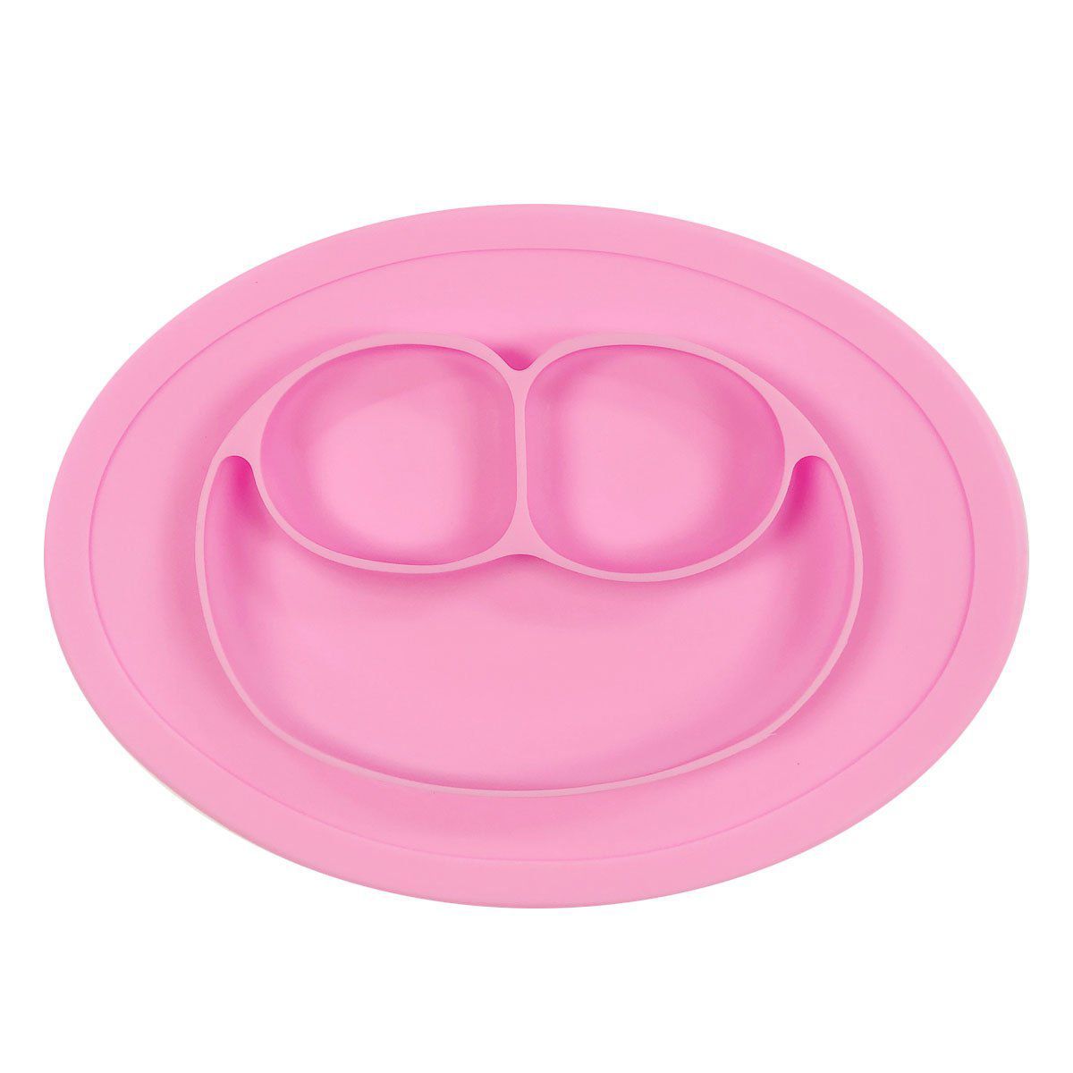 ENFANT'ASY - Plato succión de silicona para alimentación platos bebés