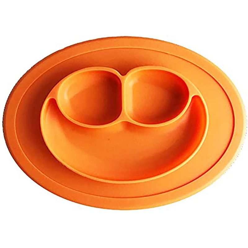 ENFANT'ASY - Plato succión de silicona para alimentación platos bebes