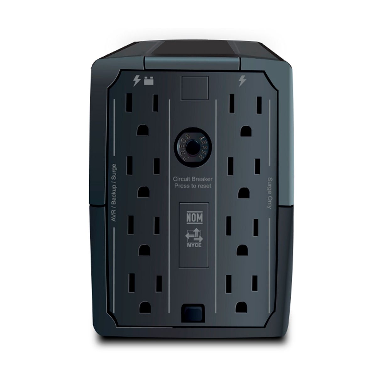 CDP - Ups Cdp R-upr 1008 1000va 1kva 8 Tomas