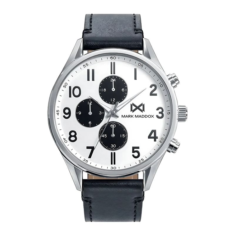 MARK MADDOX - Reloj hombre negro MM + 5 Complementos Premium Incluidos